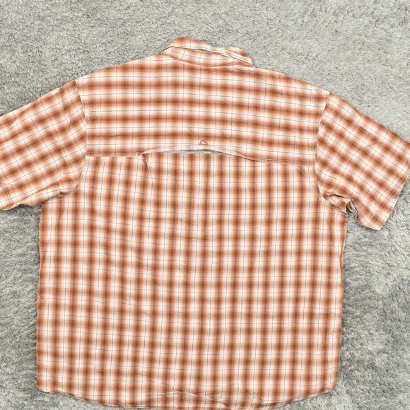 Wolverine Men's 2XL Button Shirt Short Sleeve Plaid Multicolor Breathable Work P - Picture 8 of 8